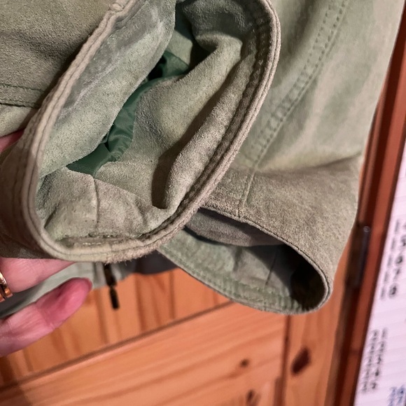 Suede leather jacket by Coldwater Creek - Picture 3 of 5
